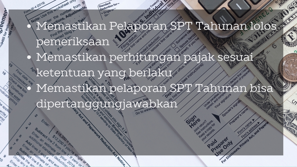 Akuntansi dan Keuangan - Pelaporan SPT Tahunan OP Usawahan / UMKM - 3