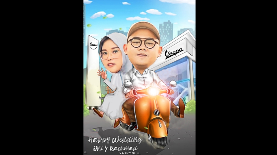 Gambar dan Ilustrasi - JASA EDIT PHOTO KARIKATUR,SMUDGE,TAMBAH FOTO,DLL DALAM 1 HARI - 1