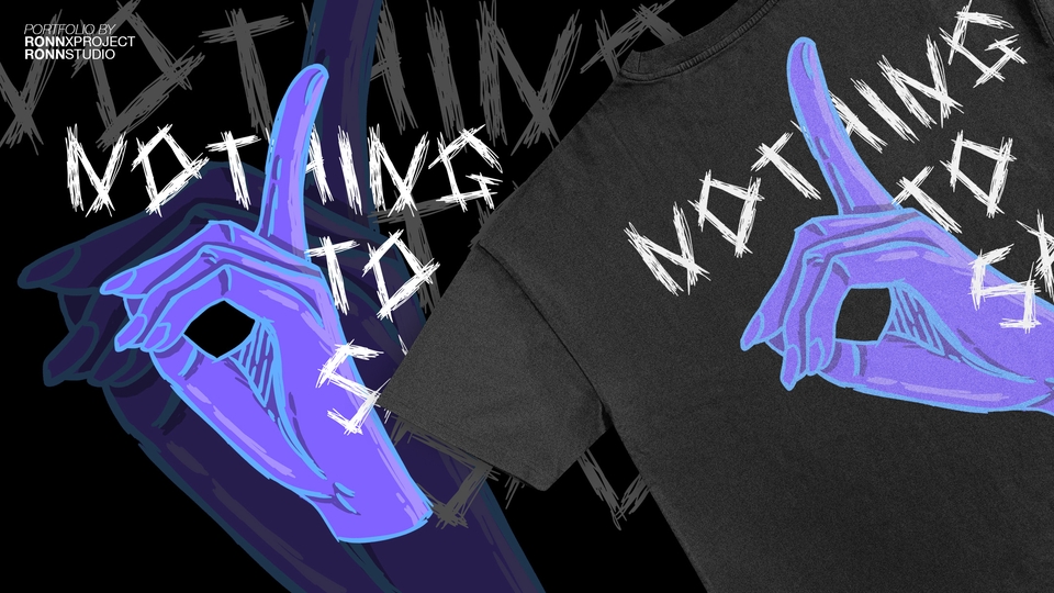 Desain Kaos & Motif - DESAIN KAOS STREETWEAR UNTUK KEBUTUHAN CLOTHING BRAND - 9