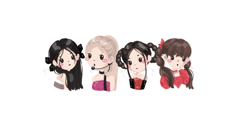 รับวาดรูปการ์ตูนอนิเมะ สไตล์น่ารัก 4 คน รับวาดรูปการ์ตูน วาดการ์ตูนอนิเมะ วาดการ์ตูน วาดรูปอนิเมะ วาดจิบิ วาดมังงะ วาดการ์ตูนจีน