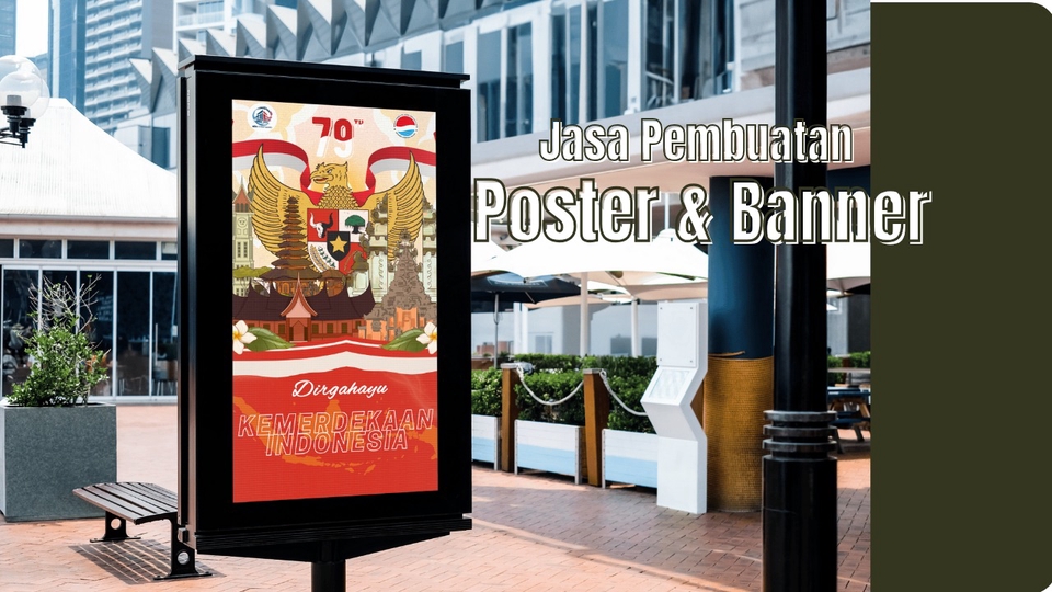 Digital Printing - Desain Poster dan Banner untuk Event dan Hari Raya - 1