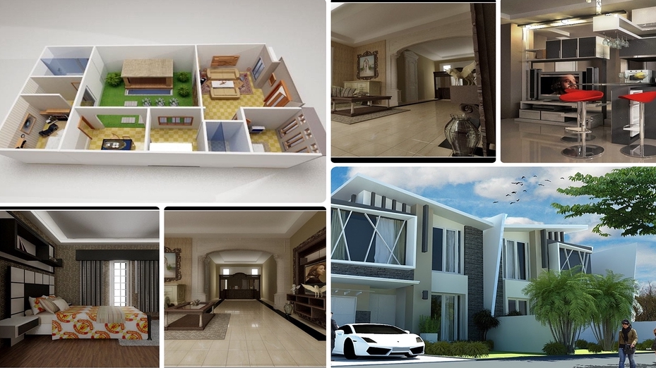 3D & Perspektif - Desain 2D (autocad), Desain 3D (3ds-max + Vray), Animasi 3D (Lumion) - 1