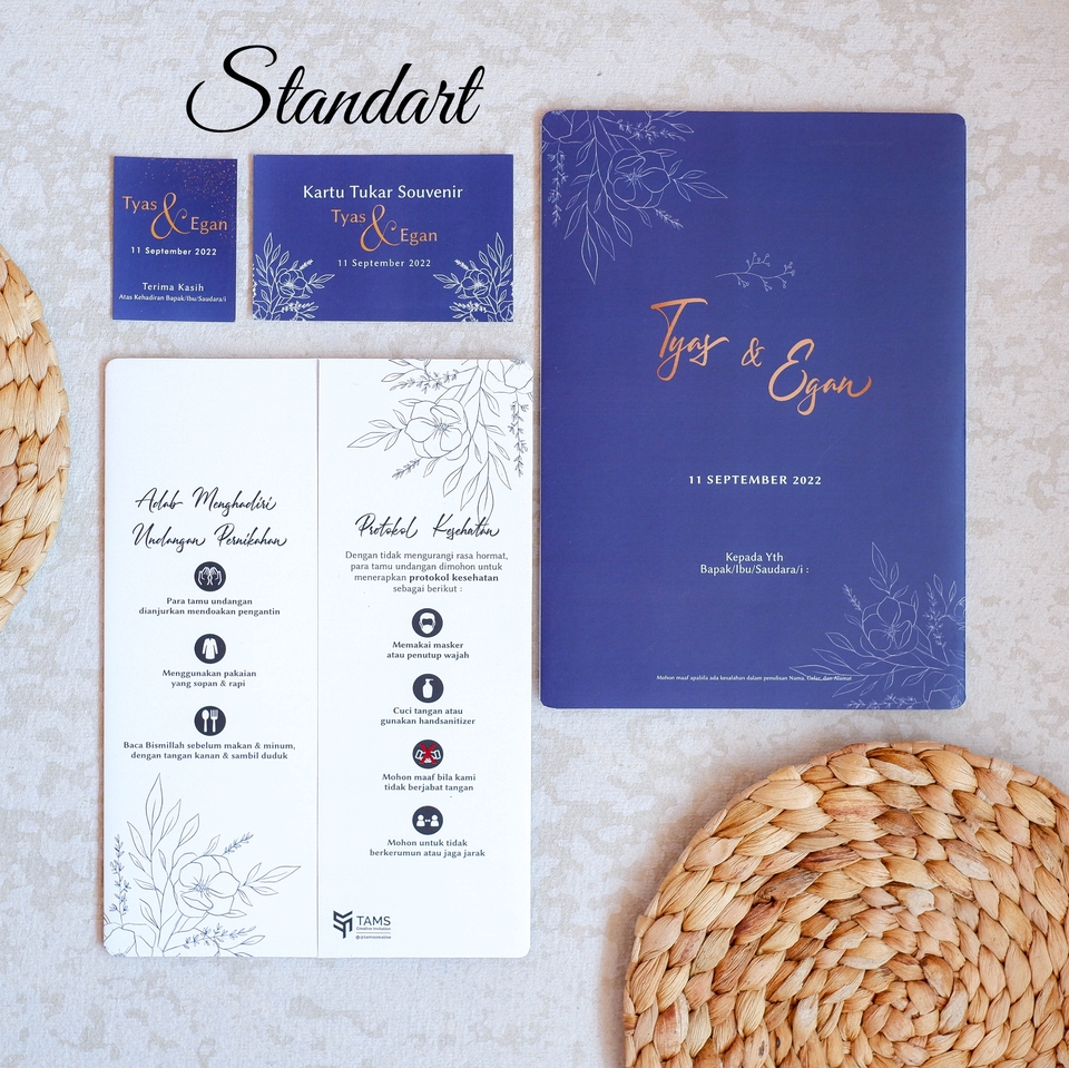 Digital Printing - Wedding Invitation (Undangan Pernikahan kekinian) - 7