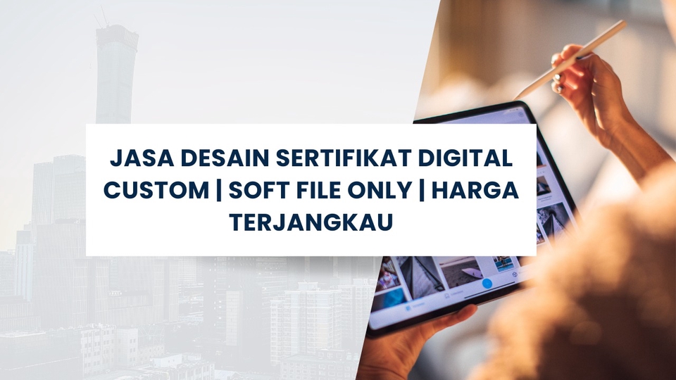 Jasa Desain Sertifikat dan Piagam Penghargaan - Jasa Desain Sertifikat Digital Custom | Soft File Only | Harga Terjangkau