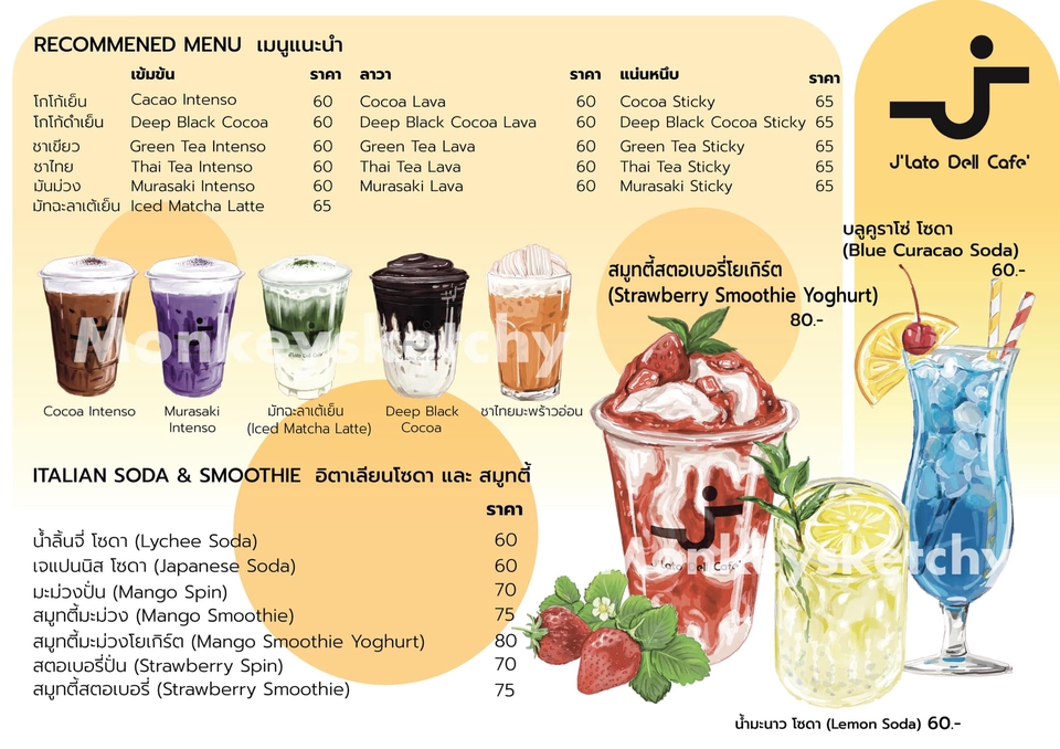 วาดภาพประกอบ - รับวาดภาพประกอบสไตล์สีน้ำ เป็นงาน digital art ด้วย application procreate - 14