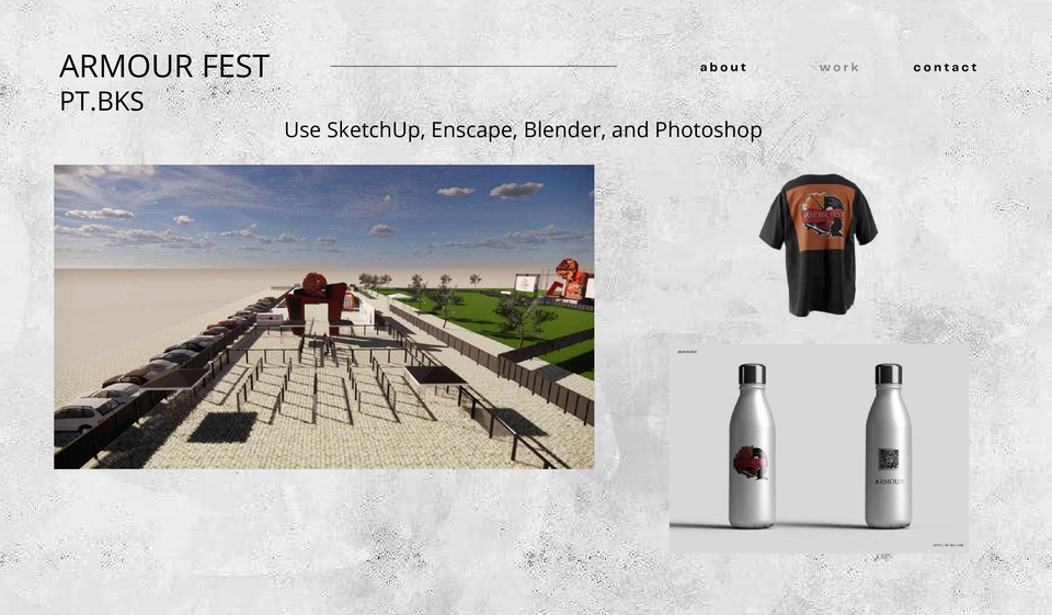 Jasa desain exterior 3d untuk cafe minimalis, rumah, dan kantor.