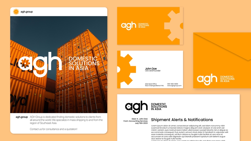 ออกแบบ CI - Visual Identity & Branding - 3