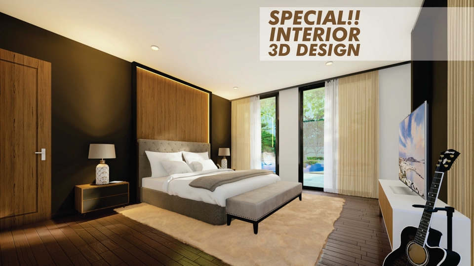 3D & Perspektif - Desain 3D Interior - 1