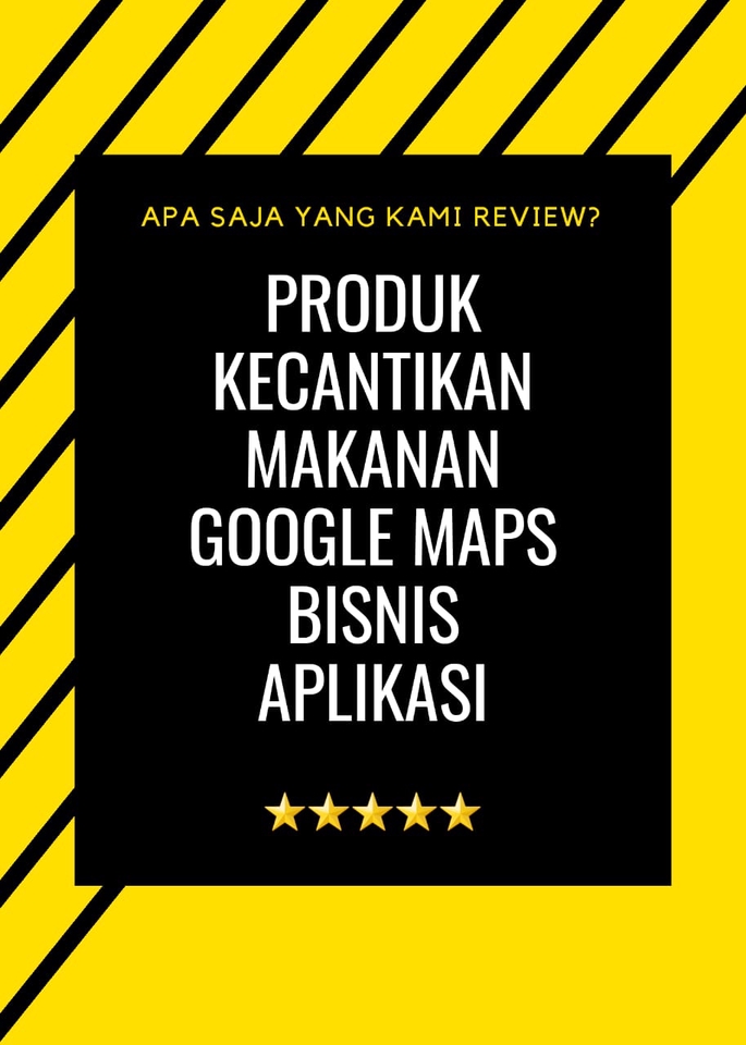 Memberi Review - Jasa Review Produk, Google Maps (Bisnis), Web,Aplikasi, dan lainnya! - 3