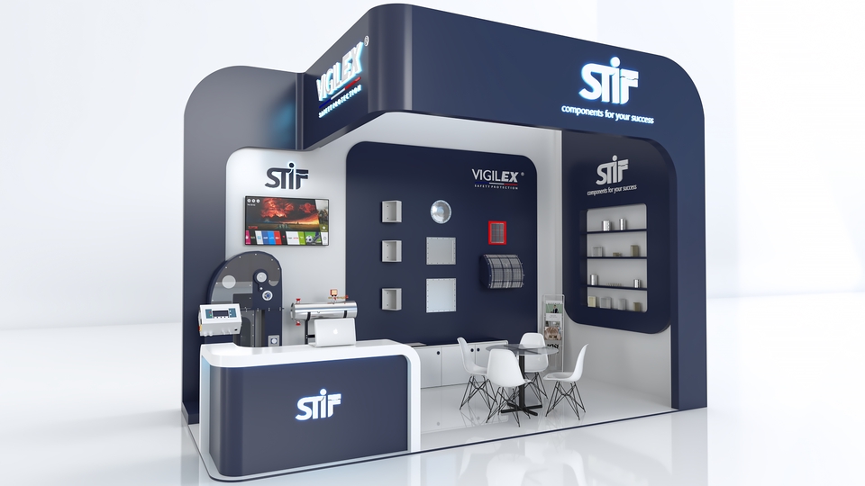 3D & Perspektif - DESAIN STAND PAMERAN 1 HARI SELESAI (NEGO) HARGA MULAI 50K  - 4