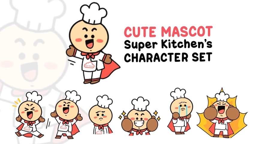 Desain Karakter - Jasa Ilustrasi/Desain Maskot Untuk Usaha/Bisnis/UMKM - Premium Cepat Murah - 6