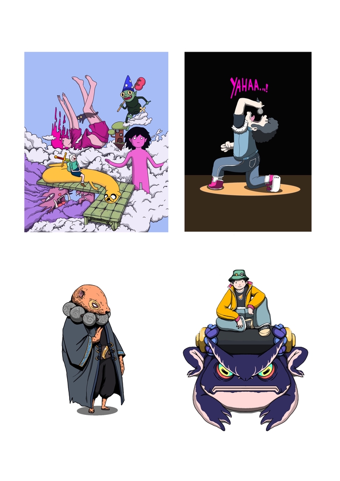 Gambar dan Ilustrasi - Desain ilustrasi custom untuk segala keperluan (COVER, DESAIN KAOS, TOTEBAG, DLL - 8