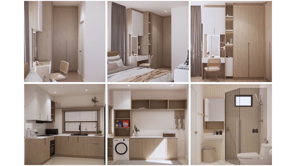 ออกแบบ perspective โมเดลบ้าน 3 มิติ รับออกแบบ 3d perspective รับเขียนแบบ 3d