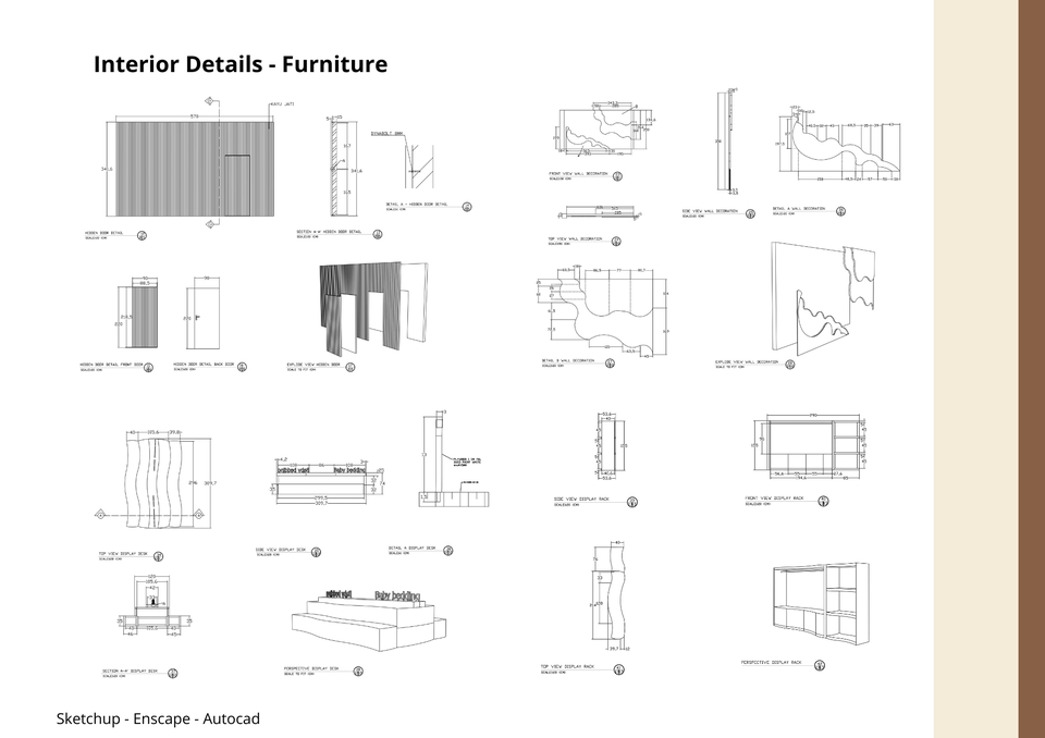 CAD Drawing - Drafter Interior - 2