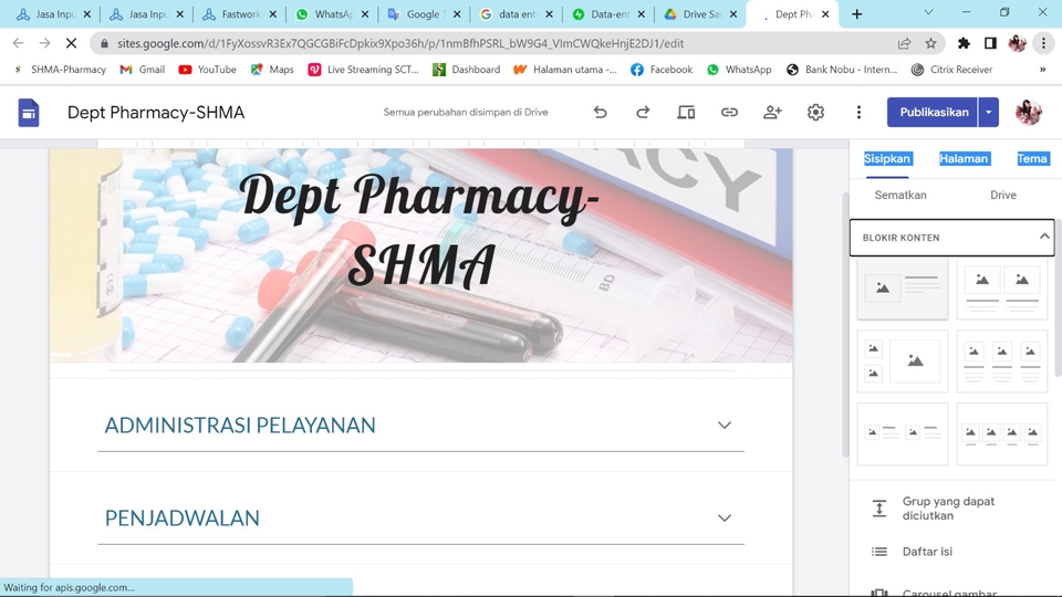Entri Data - Data Entry, Data Visualitation, Data Cleaning, Data Analysis, Copy Paste, Google Site, Google Form - 6