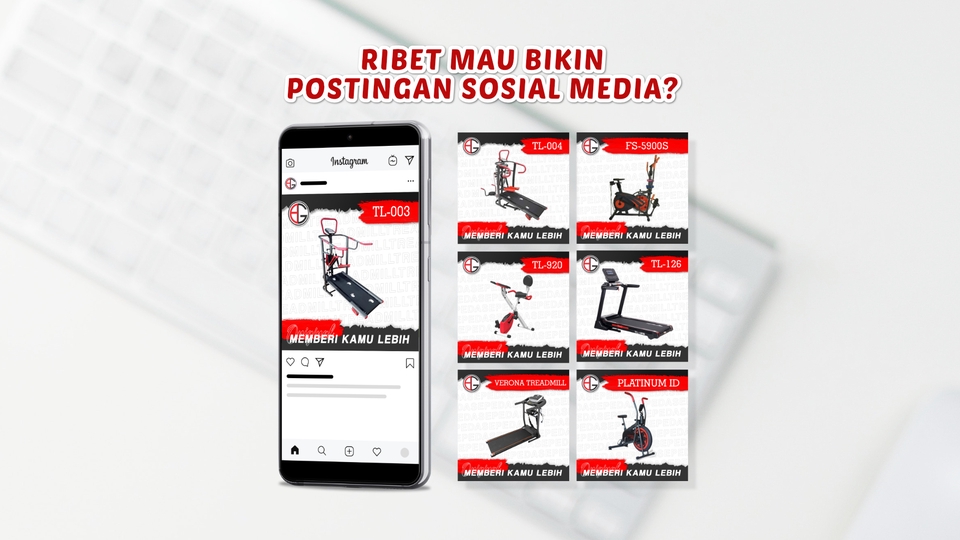 Banner Online - Desain Konten Feed Instagram Banner Post, Promo Story Sosial Media - 3