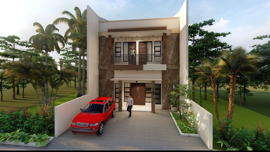 3D & Perspektif - Desain Rumah Megah, Interior Reditential Space & Commercial Space - 2