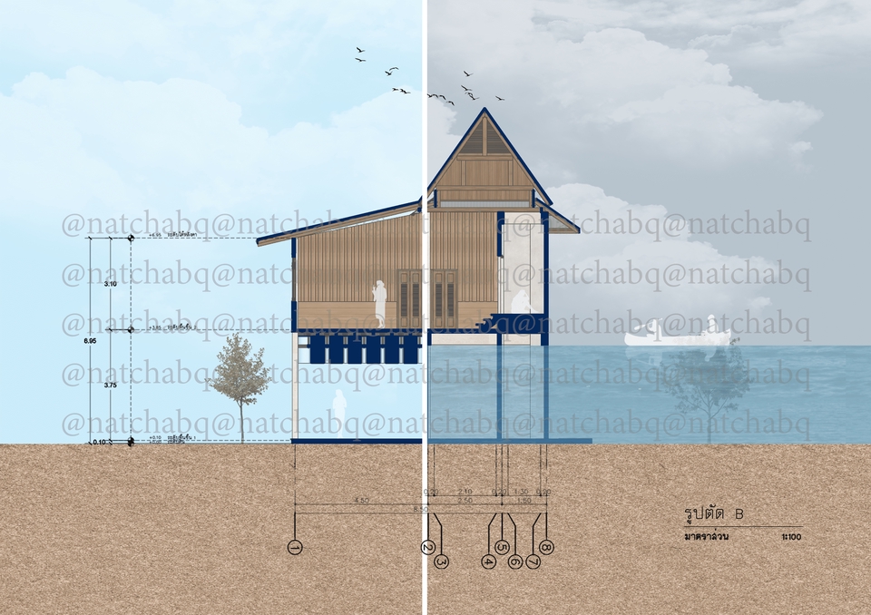 ทำโมเดล 3D - รับขึ้น 3D จาก sketchup ลูกค้ามีแบบมาให้ - 4