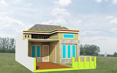 3D & Perspektif - Buat gambar bangunan 3D - 3