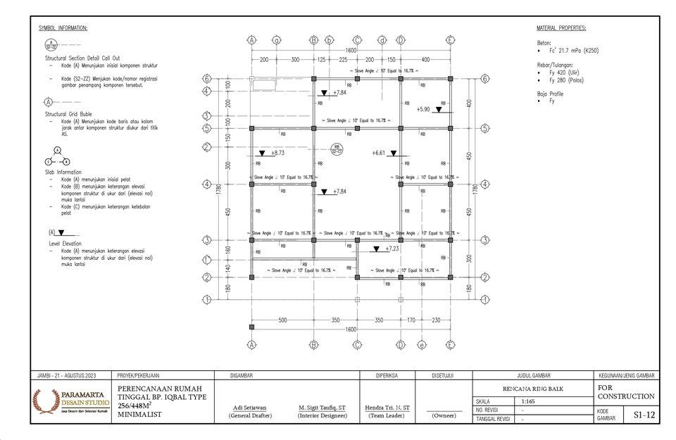 CAD Drawing - Gambar Kerja Konstruksi (DED) - 18