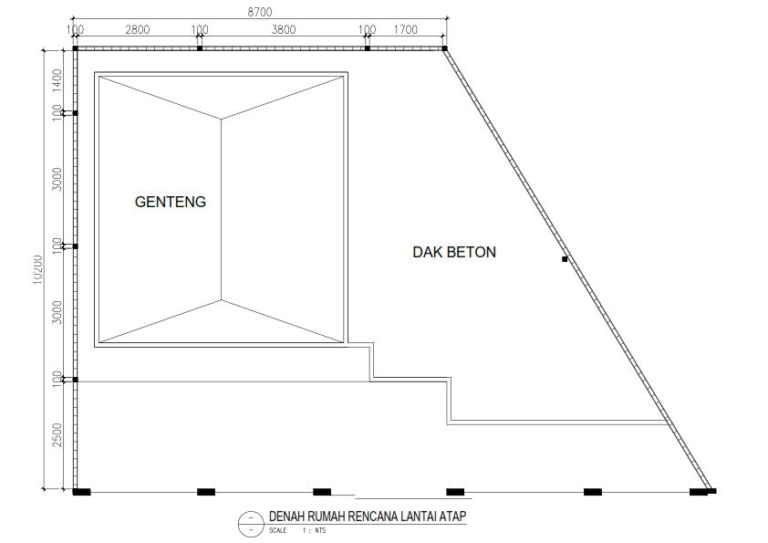 CAD Drawing - Jasa desain denah layout 2D  - 3