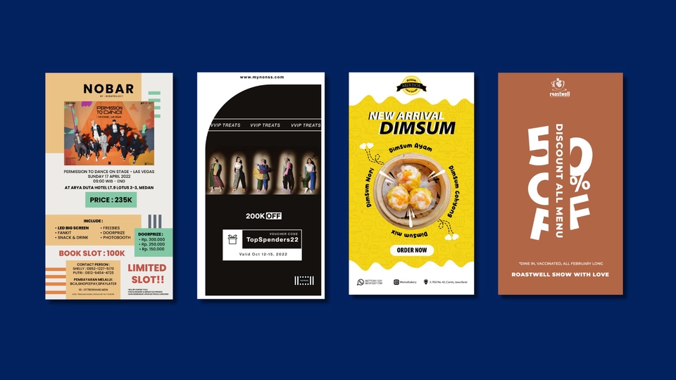 Banner Online - Desain banner online, poster, konten sosial media - 5