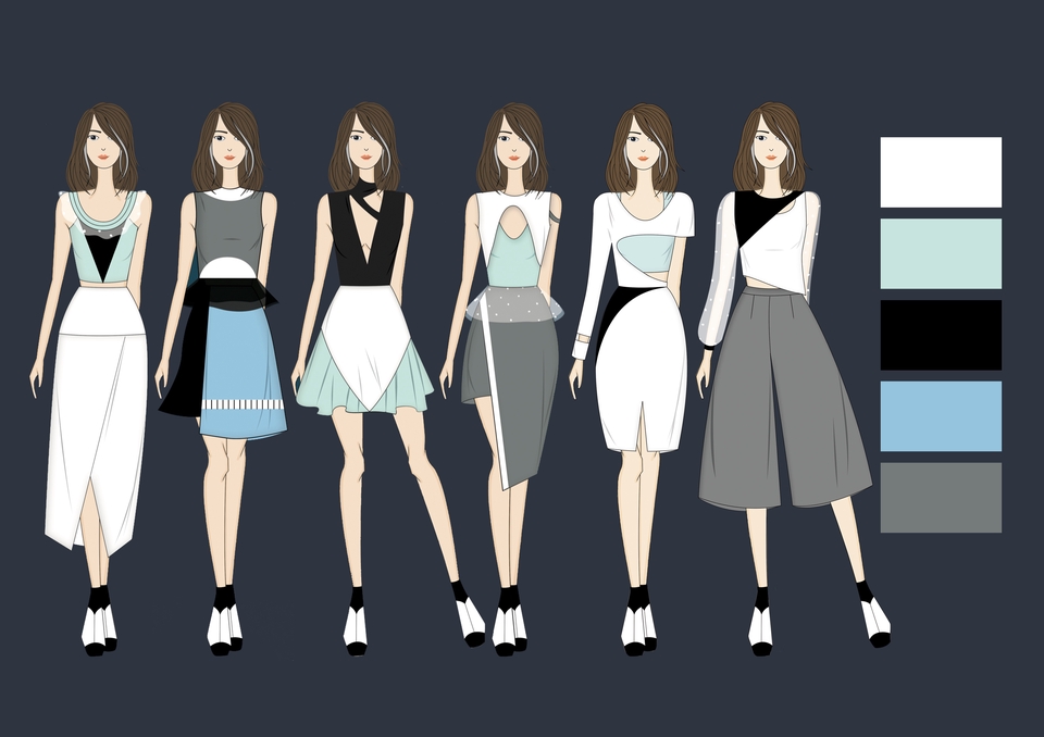 Gambar dan Ilustrasi - Fashion Illustration & Technical Drawing - 4
