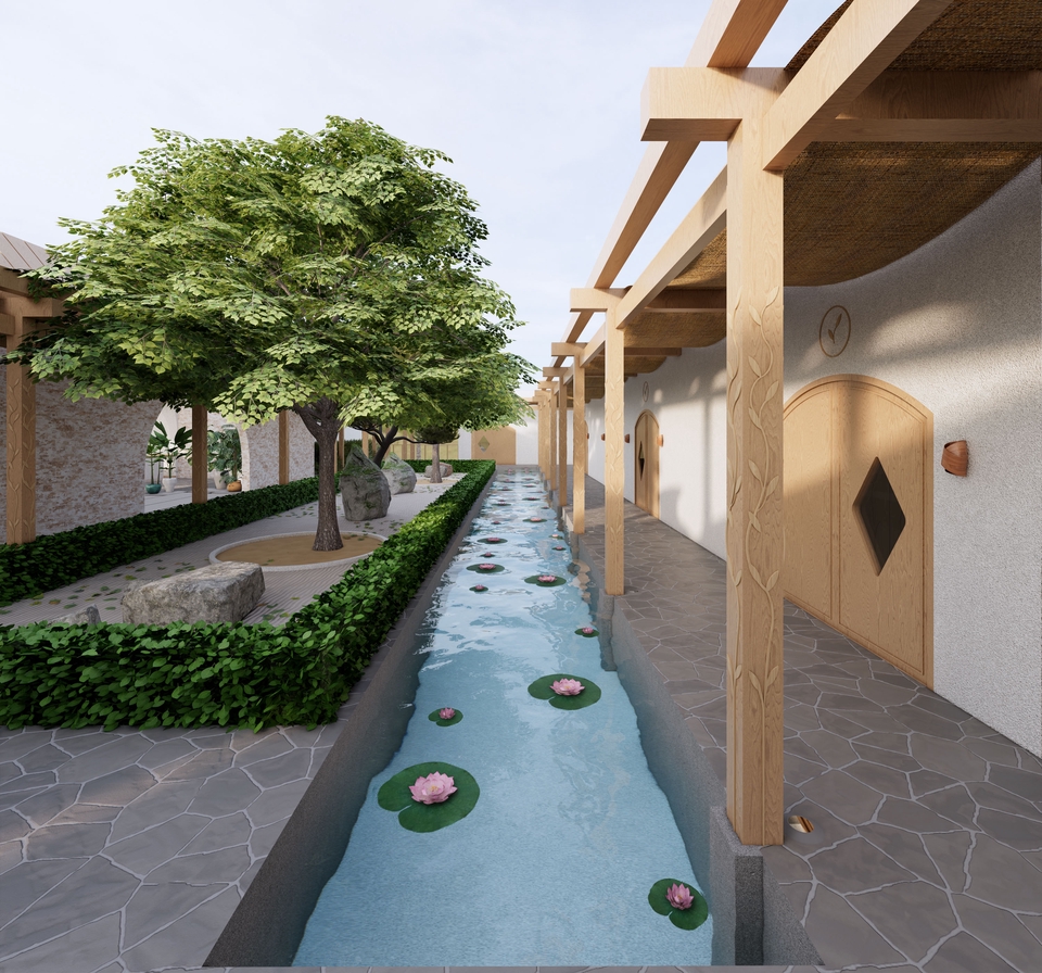 3D Perspective - รับออกแบบ Design/3D Perspective บ้าน ร้านอาหาร บาร์ คา่ฟ่ ภายนอกและภายใน - 18