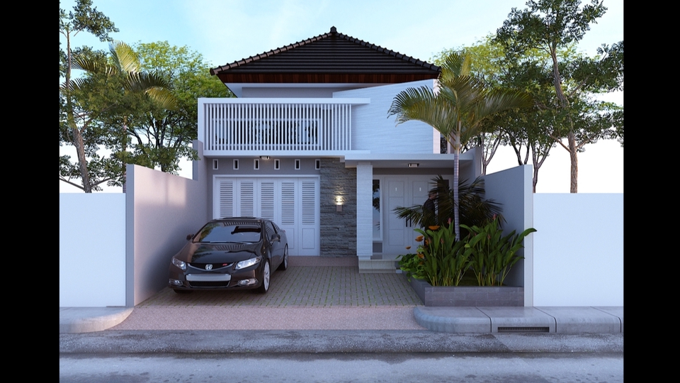 3D & Perspektif - JASA DESAIN INTERIOR - EKSTERIOR RUMAH TINGGAL MURAH DAN TERPERCAYA - - 6