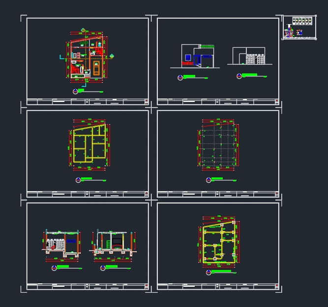 CAD Drawing - JASA PEMBUATAN GAMBAR KERJA BUAT IMB- 5000/M2 - 10