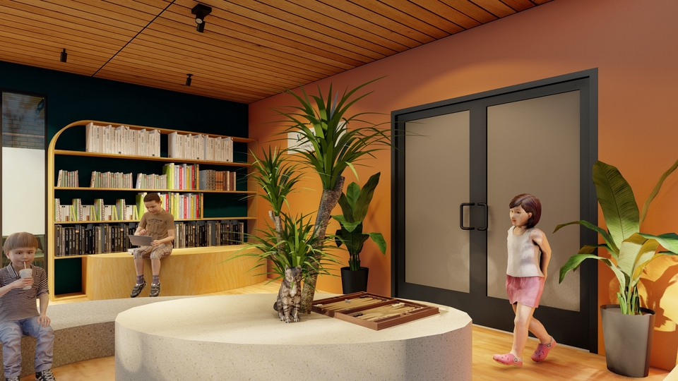 3D & Perspektif - Jasa Desain Sekolah, Masjid, Bimbel & Kursus, Taman, dan Fasilitas Umum KONSULTASI GRATIS - 6