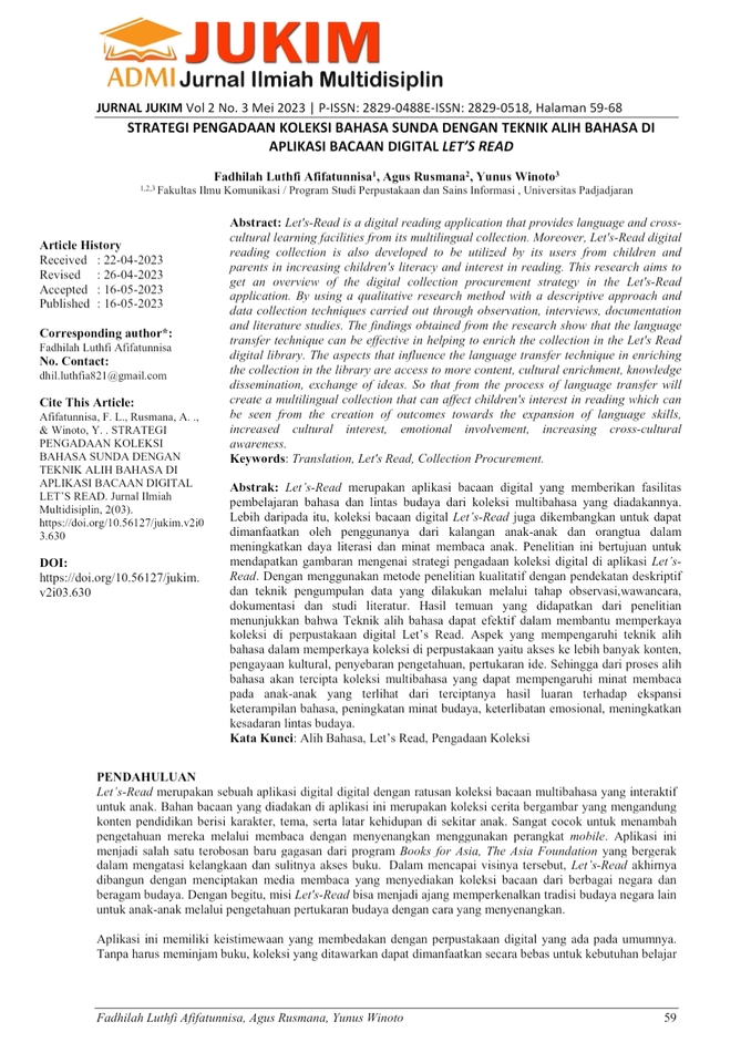 Penulisan Konten - 1 HARI TERBIT JURNAL! Penulisan Artikel Ilmiah (tanpa Revisi) - 2