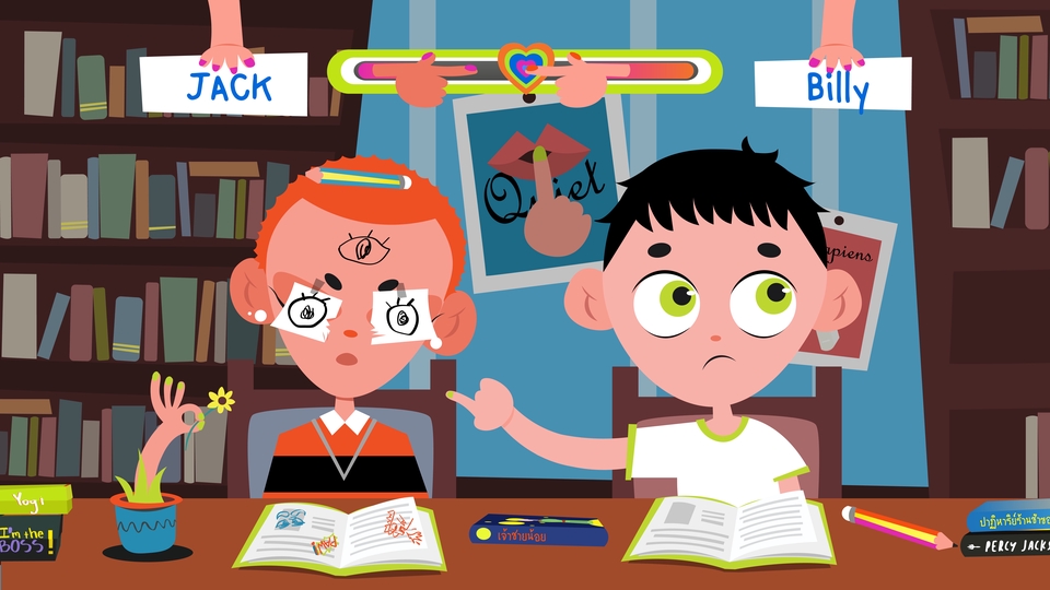 ภาพประกอบเวกเตอร์ - วาด/ดีไซน์ ภาพประกอบ โปสเตอร์ ปกหนังสือ โปสการ์ด คาร์เรคเตอร์ - 1