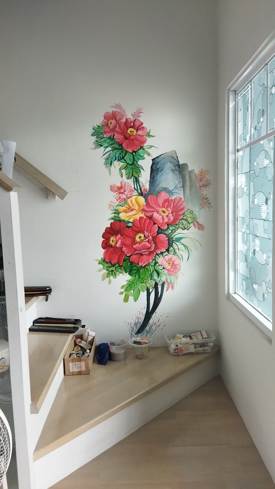 วาดภาพเหมือน Portrait - รับวาดภาพมงคลเพื่อเสริมฮวงจุ้ย วิวธรรมชาติ พระพิฆเนศ ภาพบุคคลสำคัญ ส่งเสริมพลังงานด้านบวก ตกแต่งบ้าน - 3