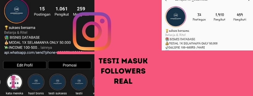 Tambah Followers - JASA TAMBAH FOLLOWERS & LIKE Instagram 24 Fast Respond Murah Bergaransi - 5