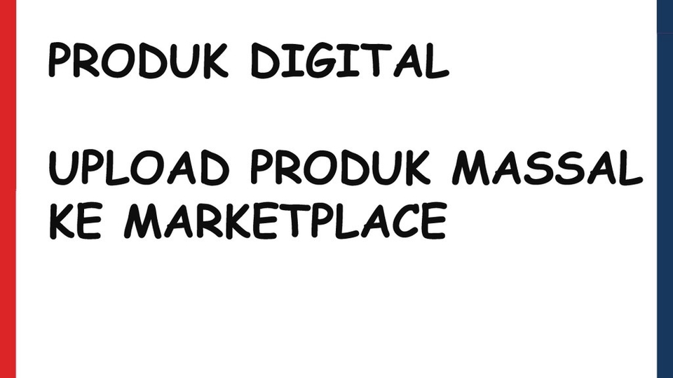 Update Produk Toko Online - Produk Digital Upload Produk ke Antar Marketplace - 1
