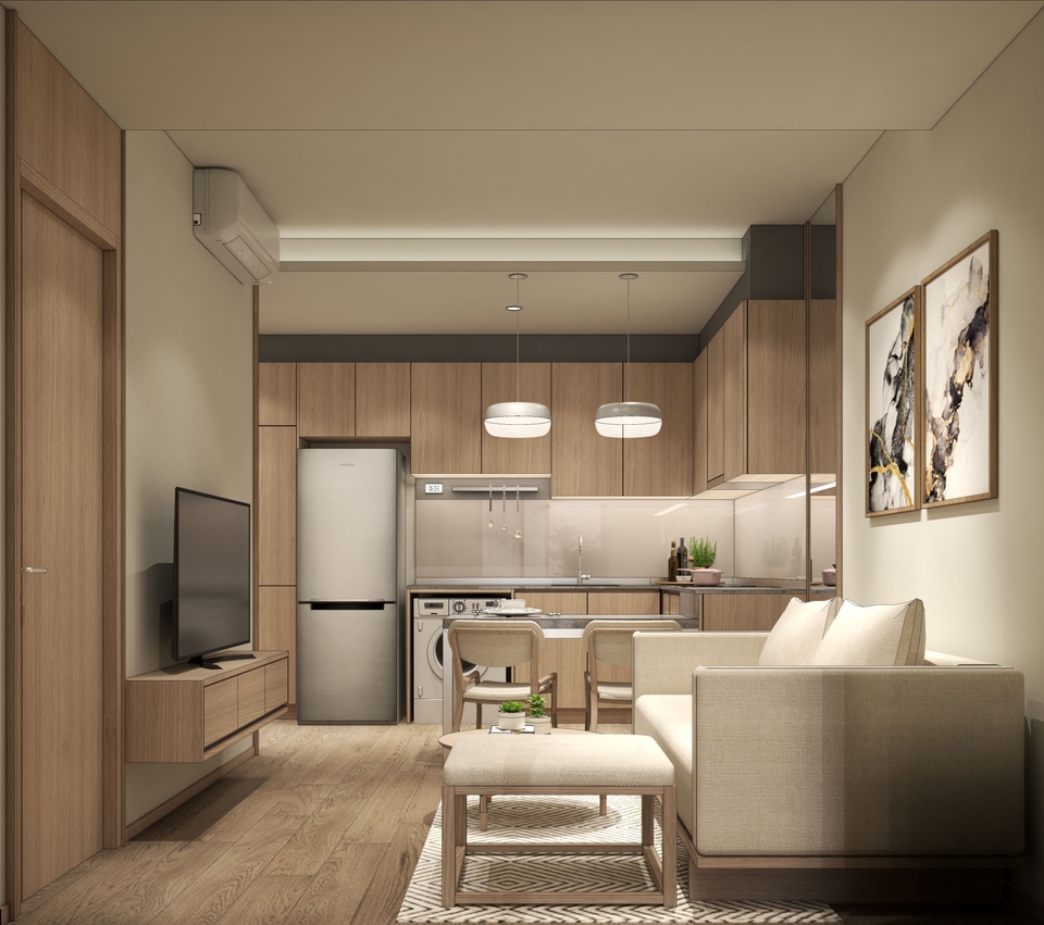 3D Perspective - รับทำ 3ds Perspective โดย SketchUp+Vray - 6
