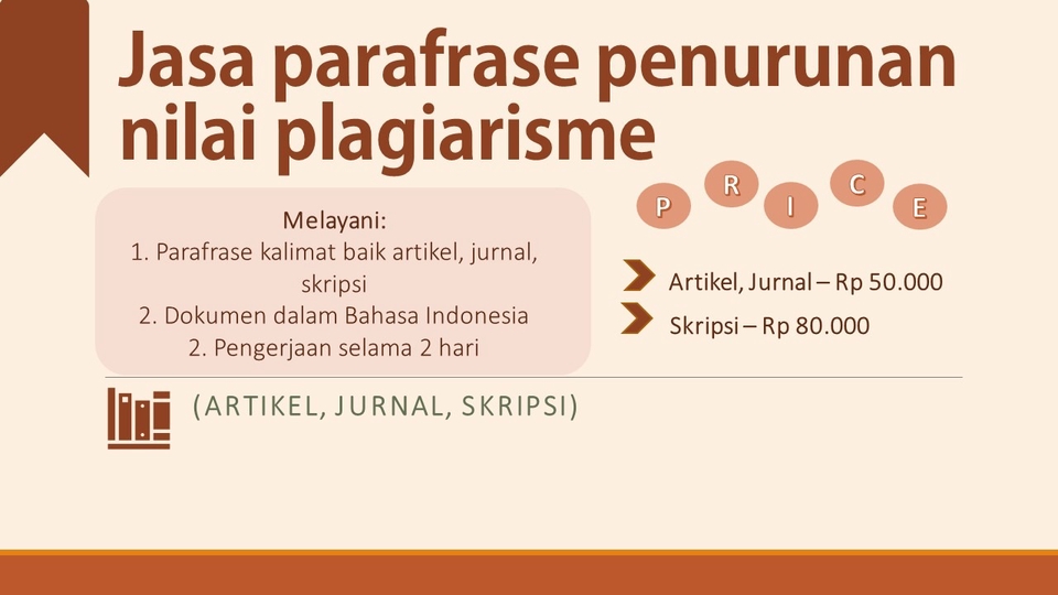 Jasa Proofreading dan Pengecekan Grammar - Jasa parafrase penurunan nilai plagiarisme artikel, jurnal, skripsi