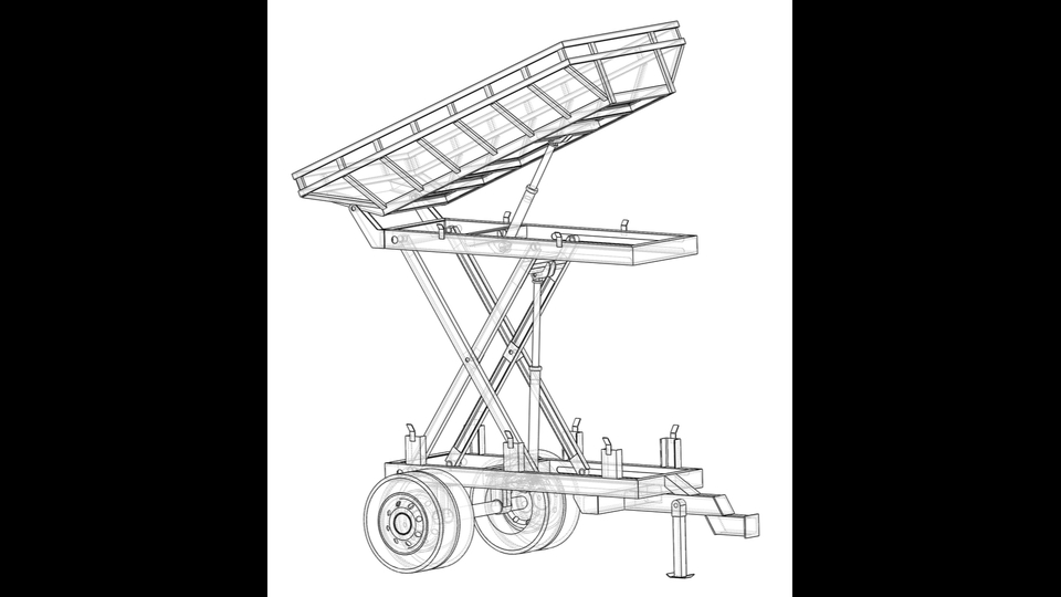 Jasa drafter autocad murah untuk membuat gambar desain lift platform