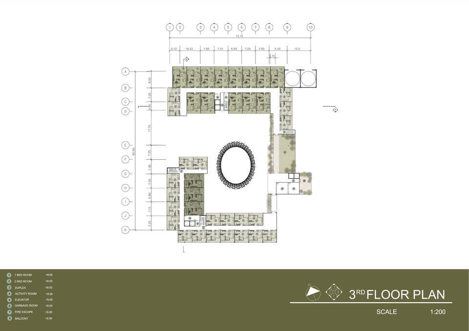 ออกแบบแปลน - ลงสีตกแต่ง Plan - 5
