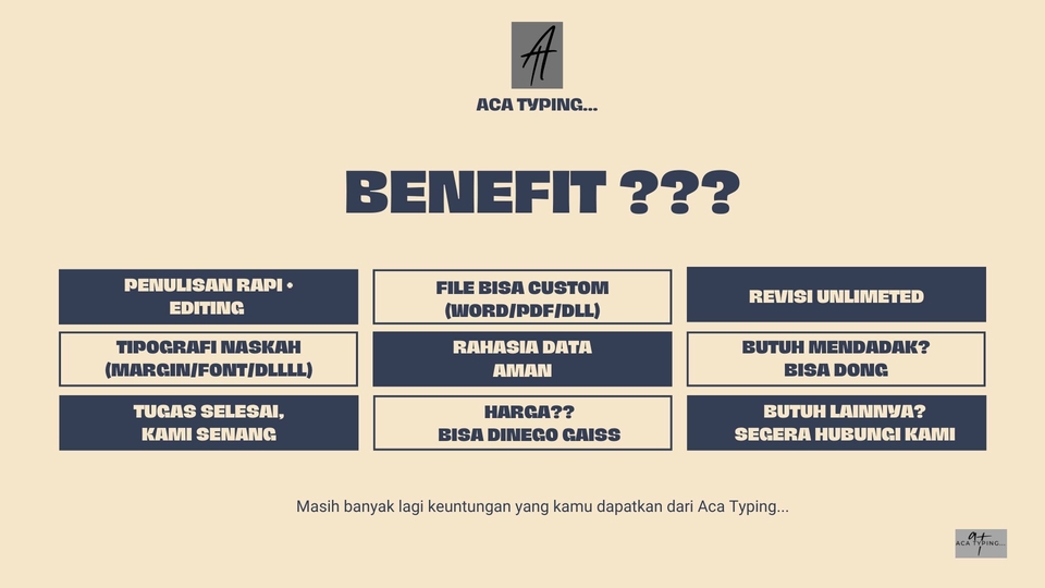Pengetikan Umum - JASA MENGETIK ANTI RIBET - 2