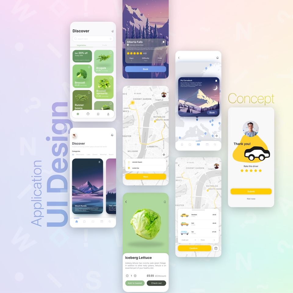 UX/UI Design for Web & App - บริการออกแบบ UX/UI Website และ mobile application ทั้ง ios และ android ด้วยดีไซน์ทันสมัย - 2