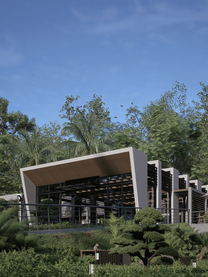 Jasa pembuatan animasi 3D arsitektur modern, video animasi 3D untuk portofolio.