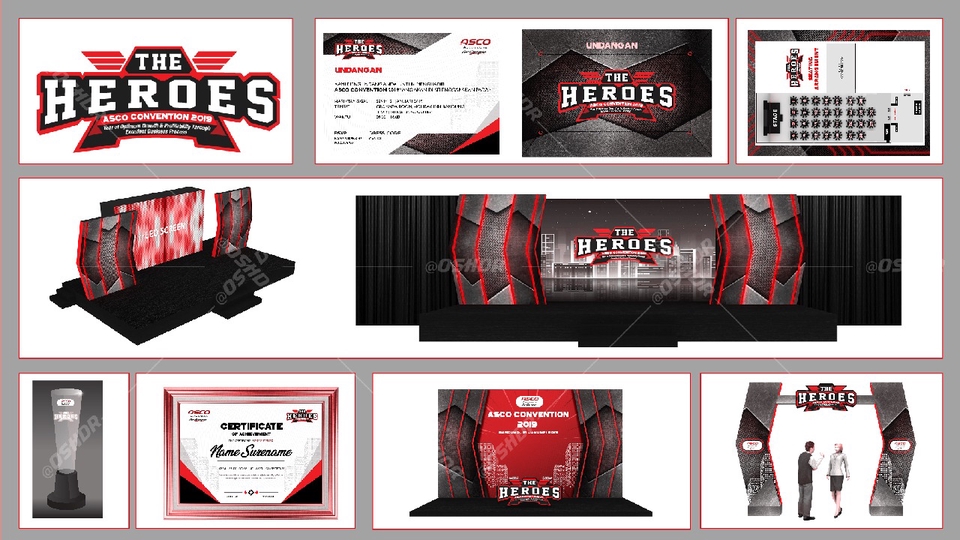 Desain Booth Pameran The Heroes, jasa desain booth pameran, desain stand pameran, desain stand pameran minimalis, desain booth pameran unik, jasa desain 3d, jasa render 3d, desain interior, jasa desain interior, desain interior kantor, desain interior rumah, desain interior cafe.