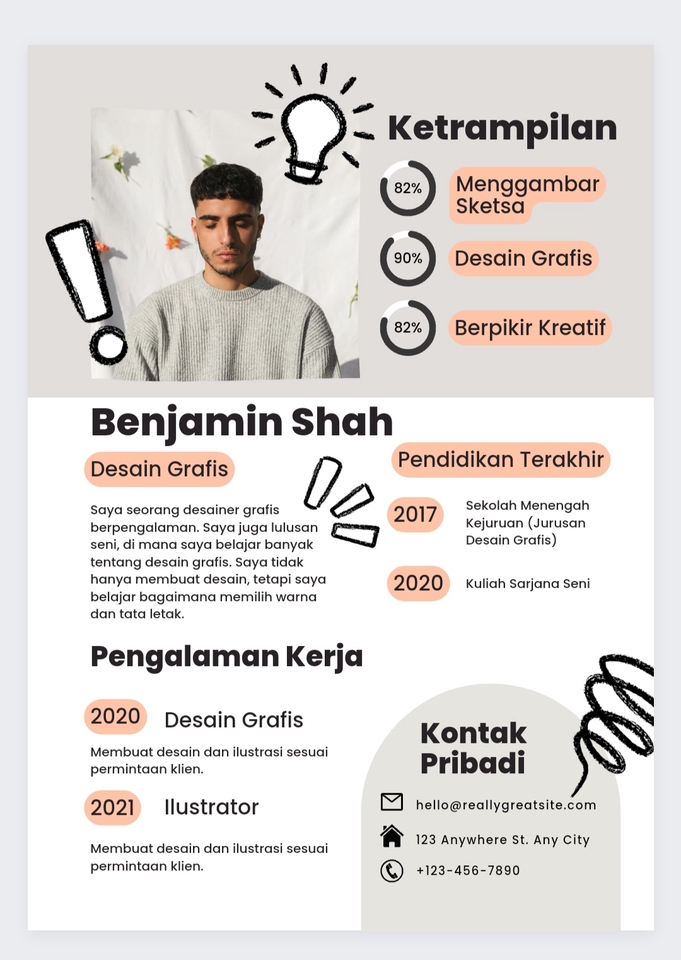 Portfolio & Resume - Buat CV 1 Hari Jadi - 9