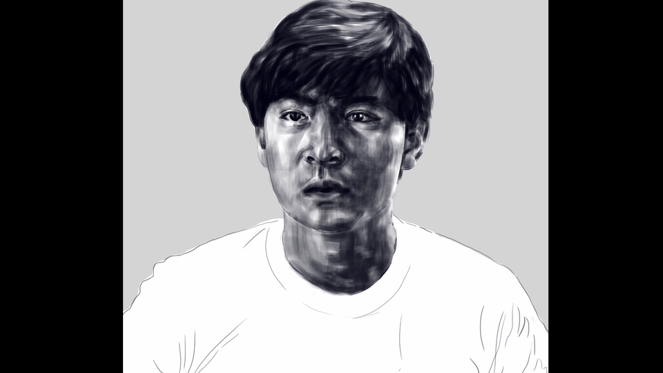 วาดภาพเหมือน Portrait - drawing วาดเส้น วาดภาพเหมือน ปากกา หมึกจีน ลายเส้นต่างๆ  - 3