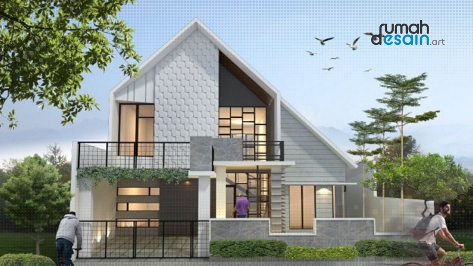 3D & Perspektif - Desain Rumah Modern Minimalis, Cafe, Villa, Restoran. Selesai 1 hari - 21