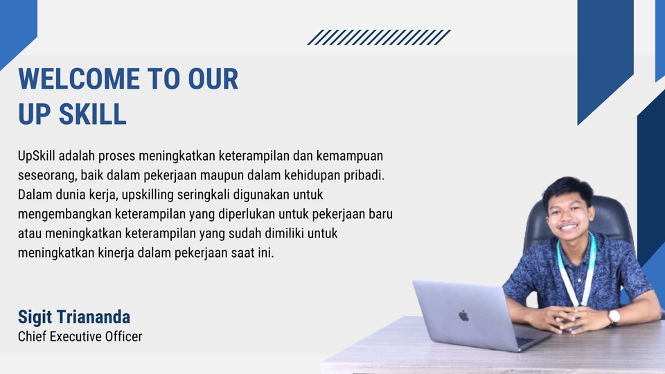 Presentasi - presentasi yg menarik akan membuat handa semakin ceria - 1