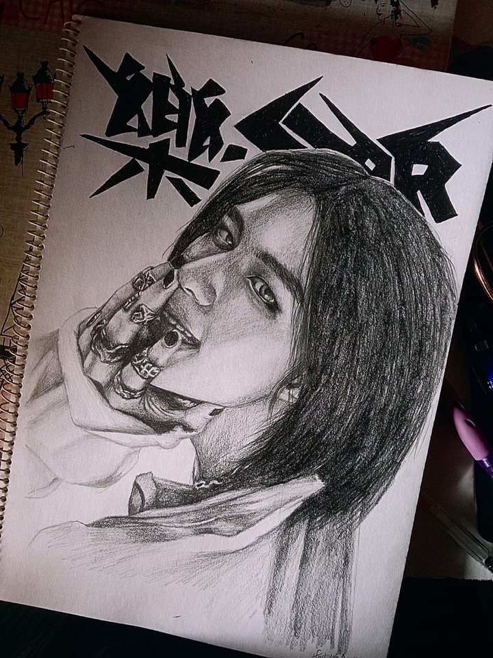 Gambar Potret - Sketsa Wajah Pensil - 6