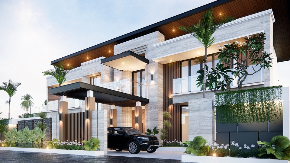 3D & Perspektif - Jasa Desain Rumah (3D, Gambar kerja, Animasi) - 5